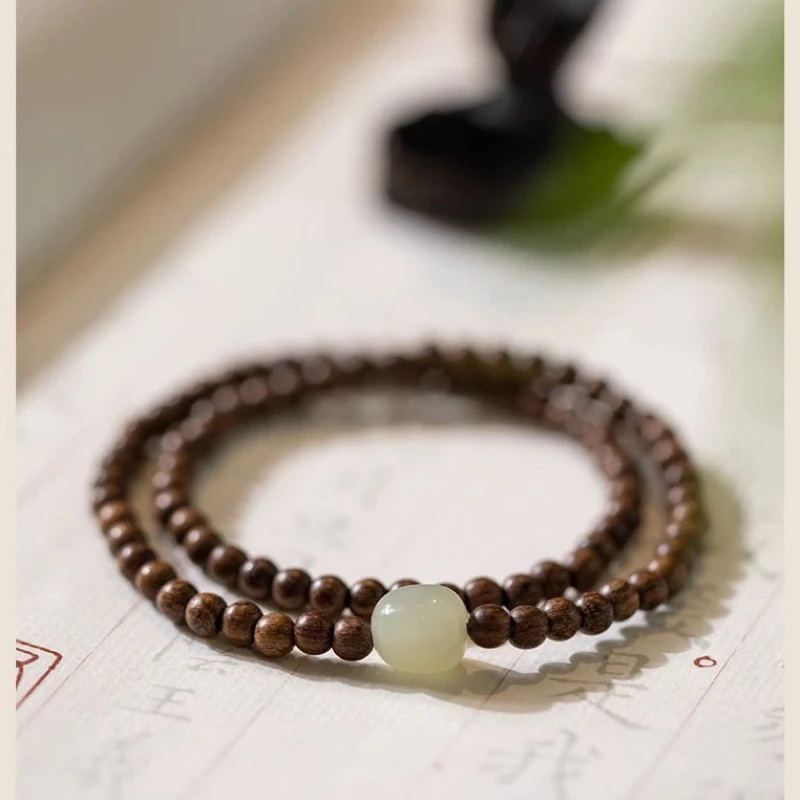 【金絲檀木４ｍｍ】纖