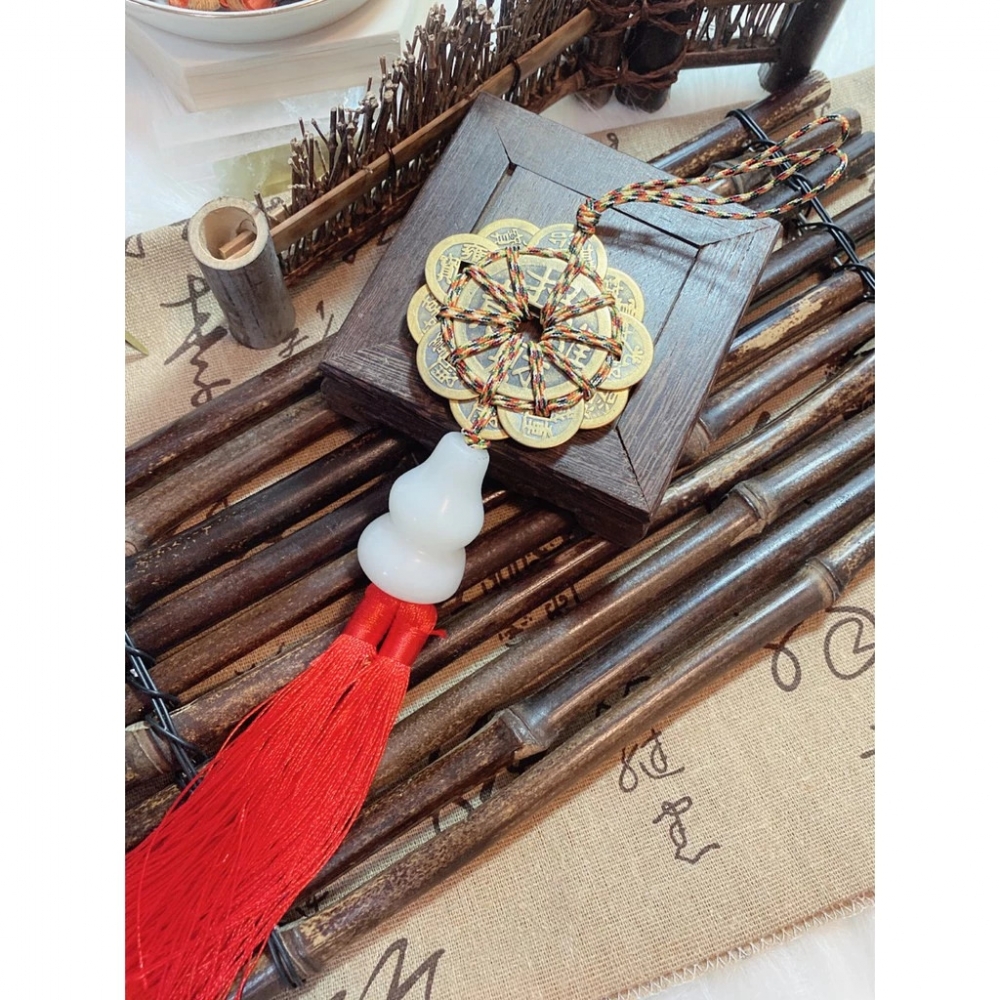 招財旺宅白玉葫蘆十帝