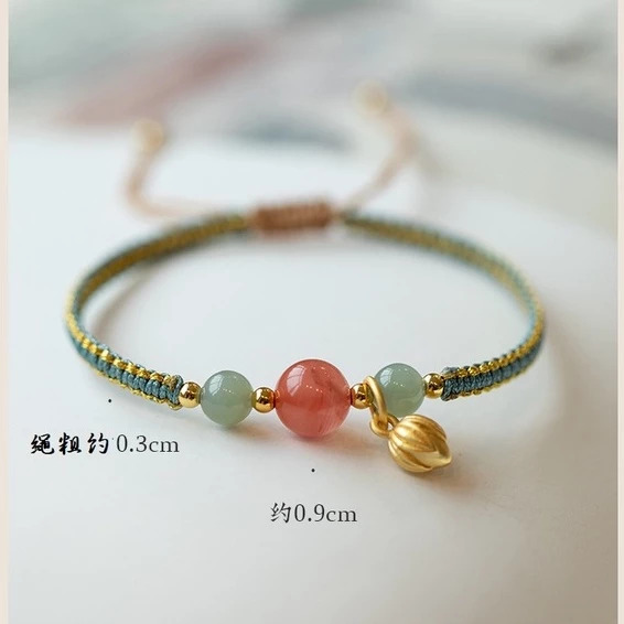 【南紅蓮花】和田玉南