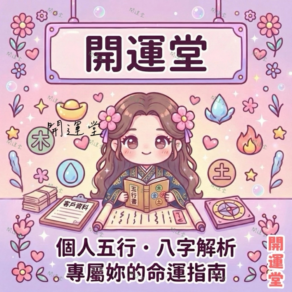 【開運堂】算命 八字